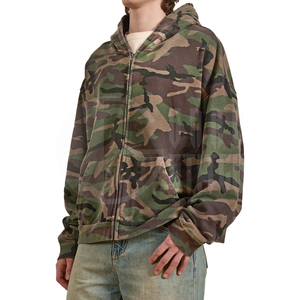 Sudaderas con capucha para hombre, sudaderas con capucha de camuflaje, ropa de calle con estampado de camuflaje, sudaderas con capucha de forro polar de primera calidad, sudaderas con capucha con estampado personalizado y bordado. - Product Image 2