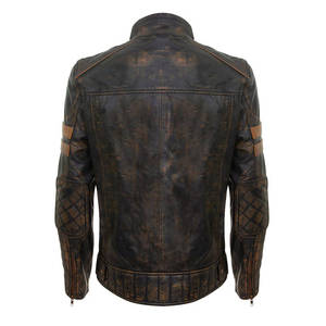 Blouson Moto Classique Décontracté en Similicuir PU pour Hommes et Femmes Coupe Slim 2026 - Product Image 6