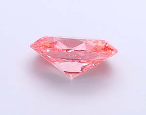 Diamante Rosa Ovalado de Laboratorio, CVD, Claridad VVS2, Pulido Excelente, Ético, Suelto, 1.98 Quilates - Product Image 3