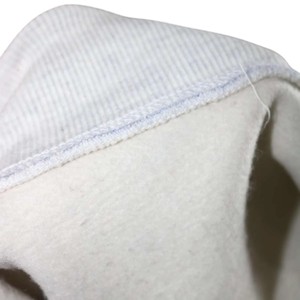 Sweat-shirt col montant ou col rond personnalisé OFHS OEM en molleton de coton épais avec broderie chenille lettres, style streetwear - Product Image 3