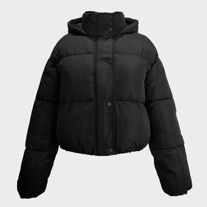Veste d'hiver longue à capuche pour homme, de qualité supérieure, noire, à manches longues, chaude, pour l'extérieur, avec logo personnalisé - Product Image 1
