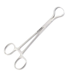 Pinzas para Sujetar Huesos de 7 Pulgadas con Mandíbula Dentada, Instrumento Quirúrgico Ortopédico de Acero Inoxidable, Manual, Reutilizable, de Precisión - Product Image 1