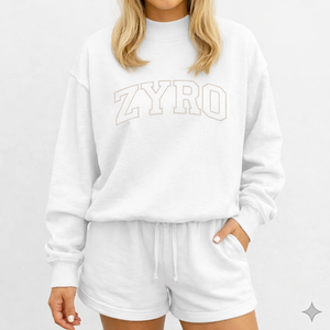 ชุดเซ็ตเสื้อคอเต่าแขนยาวและกางเกงขาสั้นสำหรับผู้หญิง ผ้าฟลีซอุ่นสบาย เหมาะสำหรับฤดูหนาว ให้ความอบอุ่นและนุ่มสบาย ใส่พักผ่อนได้ - Product Image 1