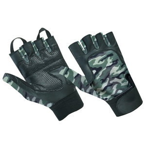 Wheelchair User Weight Lifting Cycling Gloves Sheep Grain Leather Heavy Duty Abrasion Resistant Gym & Sports Non-Slip Gloves - Product Image 1