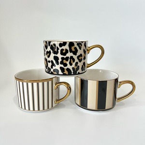Tazza da <span class=keywords><strong>Caffè</strong></span> Artistica Placcata in Oro, Unica ed Elegante, Ideale per Tè del Pomeriggio in Casa, Abbinamenti e Servizio del <span class=keywords><strong>Caffè</strong></span> in Ristoranti di Lusso - Product Image 4