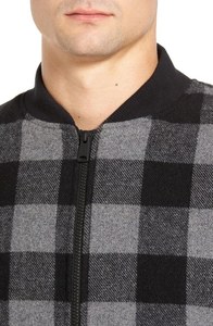 Winter <b>Men's</b> Casual <b>Long</b>-sleeved <b>Jackets</b> for Young <b>Men</b> with Wrist Embroidery Stand Collar Zipper Closure OEM Service Front Logo - Product Image 4