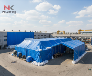 Lámina de PVC Reforzada Multiusos para Protección Industrial, Estabilizada contra Rayos UV, para Uso en Proyectos Industriales, de Construcción y Exteriores - Product Image 1