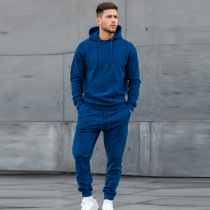Survêtement en polyester à col montant pour homme, 100 % polyester, avec fermeture éclair, style streetwear, en nylon - Product Image 6