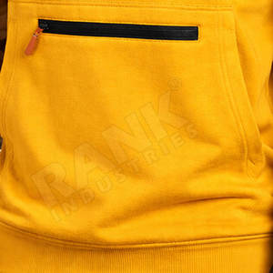 Sweat à capuche d'hiver en molleton épais de haute qualité, 100% coton, pull unisexe avec poche sur la manche, impression DTG pour homme, coupe oversize - Product Image 5