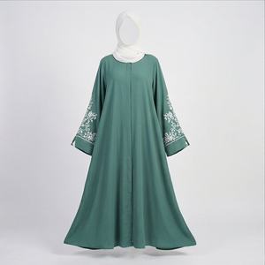 สินค้ามาใหม่ เสื้อผ้าอิสลามแขนยาวคุณภาพสูง ไซส์ใหญ่ ชุดอาบายะห์สำหรับผู้หญิง สวมใส่สบาย ชุดมุสลิม ดีไซน์หรูหราทันสมัย - Product Image 1