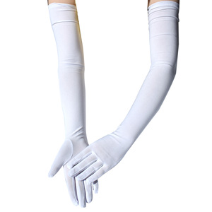 Gants longs élégants pour femmes et filles, pour événements, danse, mariage, opéra, 57 cm - Product Image 4