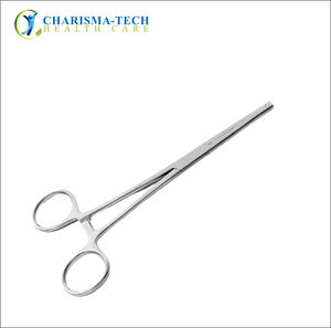 Pinza Arterial Kocher Premium de Acero Inoxidable, Pinza Hemostática Kocher con Dientes 1x2, Pinza Quirúrgica Kocher de Alta Resistencia con Bloqueo - Product Image 1