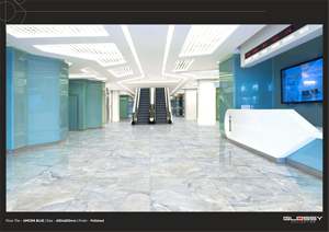 Baldosas de Porcelana de Lujo con Efecto Mármol Beige GVT PGVT, 600x600mm 60x60cm, Superficie de Alto Brillo, 8.5mm de Espesor, Residenciales - Product Image 3