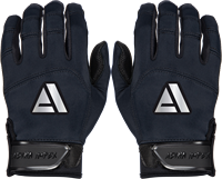 Gants de frappeur de baseball en cuir de qualité supérieure, fermeture auto-agrippante, antidérapants, soutien flexible pour la main, protection rembourrée de la paume