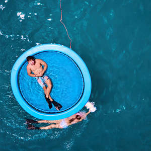 Bateau de pêche gonflable en PVC pour jeux aquatiques, 5 m, pour 1-2 personnes, avec moteur électrique, portable et durable - Product Image 6