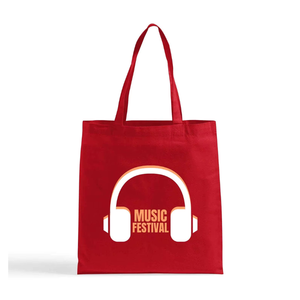 Sac fourre-tout en coton imprimé personnalisé 100% écologique |   Sac de courses réutilisable en toile robuste |   Vente en gros en vrac, plusieurs couleurs - Product Image 2