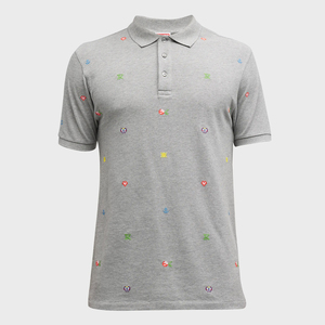 Polos Casuales Lisos de Alta Calidad Profesional, Tejido de Punto, Tallas Grandes, Logotipo Bordado Personalizado, Polos para Hombre - Product Image 5