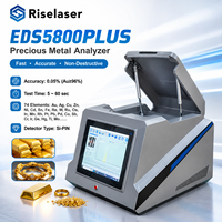 Máquina de Prueba de Oro Riselaser XRF, Analizador de Pureza de Oro, Analizador de Metales Preciosos para Joyería, Oro, Plata, Platino