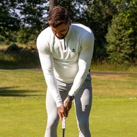 Ensemble de golf respirant et ajusté de haute qualité pour homme, idéal pour le jeu de golf, avec logo personnalisé Hawk Eye Sports, anti-plis