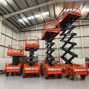 Plataforma Elevadora de Tijera Hidráulica de Doble Cuchilla con Entrega Rápida, Elevador de Tijera Eléctrico Motorizado Estacionario, Elevador Hidráulico Industrial - Product Image 4