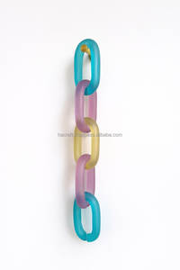 Cadena Decorativa Moderna de Resina para Colgar en la Pared, Decoración para el Hogar - Product Image 3