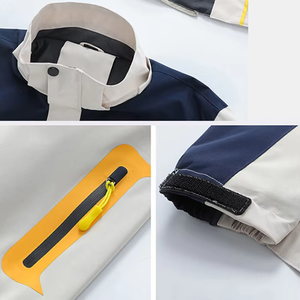 Chaqueta Softshell de Alta Calidad para Hombre, Impermeable, Cortavientos, Transpirable, 100% Poliéster, para Invierno/Primavera, OEM ODM - Product Image 2