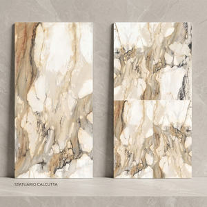 Losas de mármol esmaltado Vistaar Arbascato de 120x240 cm, baldosas de porcelana para suelo de 4x8 pies (1200x2400 mm), baldosas de mármol de porcelana al mejor precio. - Product Image 2