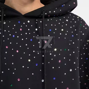 2026 High Quality Made Men <b>Rhinestones</b> <b>Hoodies</b> In Stock Pakistan Manufacturer Men <b>Rhinestones</b> <b>Hoodies</b> - Product Image 6
