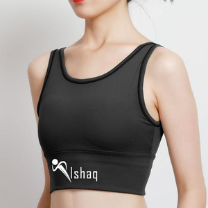 Soutien-gorge de sport en polyester respirant à maintien élevé, dos nageur, taille unique, pour jeunes filles et femmes, idéal pour le yoga, l'entraînement et le fitness, vente en gros - Product Image 4