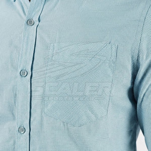 New Arrival Business Casual Men <b>Flannel</b> Breathable Button-Up Long Sleeve Shirt for Office Work Events and Daily Clothing - Product Image 6