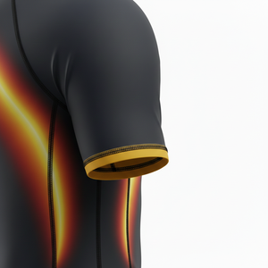 เสื้อรัดกล้ามเนื้อระบายอากาศ แห้งเร็ว ยืดหยุ่นได้ ผลิตจากโพลีเอสเตอร์ผสมสแปนเด็กซ์ ป้องกันรังสียูวี 50 สำหรับฝึกซ้อม MMA BJJ และกีฬาต่อสู้ - Product Image 5