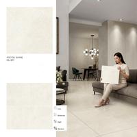 Carreaux de porcelaine émaillée polie Alizer Bianco 800x800mm 8mm, aspect bois blanc, 80x80cm (32x32 pouces)