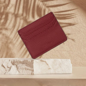 Portefeuille porte-cartes en cuir véritable classique, haute qualité, nouvelle arrivée, tendance, fabrication en gros ODM - Product Image 4