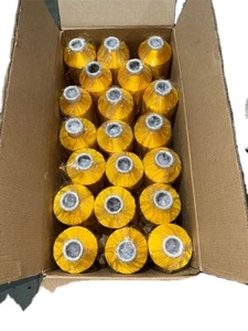 เส้นใยสังเคราะห์30 tex Kota เฉดสีสดใสเนื้อผ้าปักลายเนื้อนุ่มสำหรับถักด้วยมือแฟชั่น - Product Image 3