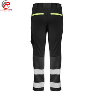 Pantalon de travail haute visibilité pour homme, logo personnalisé, haute qualité, respirant, multi-poches, cargo, grande taille - Product Image 3