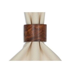 Porte-serviettes de table décoratif en bois de manguier, artisanal, de luxe, pour mariage, design écologique, moderne, pour restaurants, usage domestique - Product Image 1