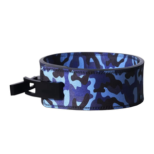 Ceinture de musculation en cuir véritable avec boucle à levier animée, accessoires de gym, ceinture de compression pour entraînement, logo personnalisé, fitness - Product Image 4