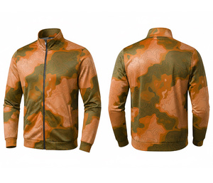 Chaqueta Deportiva Personalizada al por Mayor con Cierre de Sublimación, de Poliéster, Cálida, Transpirable y de Secado Rápido |   Tallas Hombre Mujer Juvenil |   Chaqueta de Entrenamiento - Product Image 3