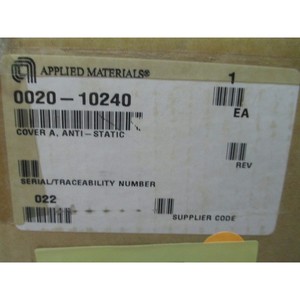 AMAT 0020-10240, ฝาครอบ A, ป้องกันไฟฟ้าสถิต, 417502 - อุปกรณ์และชิ้นส่วนเซมิคอนดักเตอร์ระดับโลกที่เชื่อถือได้ - Product Image 1