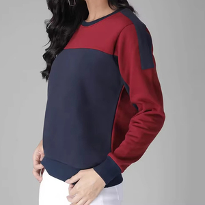 Nuevas sudaderas casuales de estilo urbano, personalizables en color liso, sudaderas para mujer de la mejor calidad para venta en línea. - Product Image 6