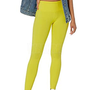 Leggings de Yoga para Mujer de Poliéster Personalizados de Alta Calidad, Leggings Básicos Sin Costuras para Gimnasio, Impresión Digital por Sublimación, Cintura Elástica - Product Image 2