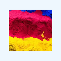 Poudre de colorant haute brillance pour textiles en polyester et acrylique, offrant un rendement chromatique élevé et des performances industrielles excellentes
