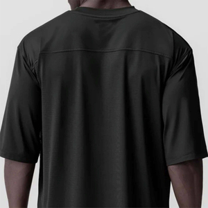 T-shirt Homme Oversize Tendance Coupe Droite 100% Coton Tissu Tricoté Anti-Boulochage Numérique pour Streetwear et Mode Urbaine - Product Image 2