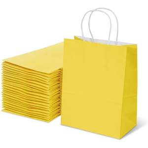 Bolsa de Papel Kraft de Lujo para Minoristas, Diseño Floral, Logotipo Personalizado Impreso, Tratamiento de Estampado en Caliente Duradero, Hecho a Mano a Precio de Mayoreo - Product Image 5