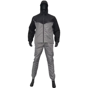 Unisex Blue Tracksuit <b>Pants</b> Full Length Elastic Waist Solid Color Casual Summer Eco-Friendly Waterproof Vintage 100% Nylon - Product Image 1