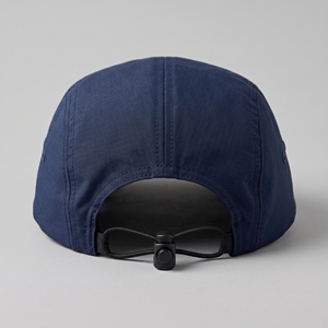 Gorra Deportiva Azul de 5 Paneles, Malla de Nailon, Impermeable, Transpirable, de Secado Rápido, Ajustable, para Campamento, Deportes al Aire Libre, Estilo Techwear, para Correr, Fabricación B2B OEM - Product Image 3