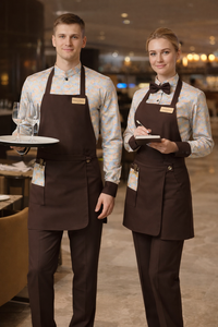 Chaqueta de Chef Vesbhusha, Uniformes para Gerentes, Poliéster/Algodón, Manga Corta, para Restaurante y Bar, Uso Hotelero, Exportador - Product Image 3