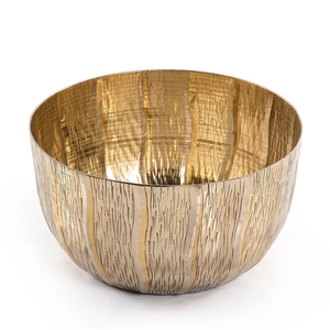 Eco Friendly Elegant Deep Aluminum Serving <b>Bowl</b> For Serving <b>Curries</b> And Snacks With Practical And Stylish Design - Product Image 6