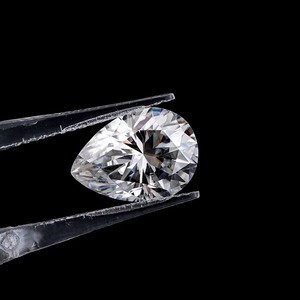 ขายส่งเพชรทรงลูกแพร์ 2.5 กะรัต คุณภาพ D IF IGI รับรองจาก CVD Lab Grown Diamond 3EX ทรงเจียระไนยอดเยี่ยม เครื่องประดับชั้นดี แหวนหมั้น ผู้จัดจำหน่ายเพชร - Product Image 1