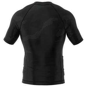 Top Trendy Comfortable Custom Logo Quick Dry Polyester Soft Breathable High Professional Short Sleeve <b>Men</b> <b>Compression</b> <b>Shirt</b> - Product Image 6